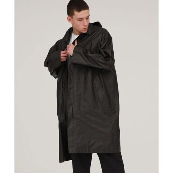 Y-3 Travel GTX Parka Jacket XL Mens Waterproof Nylon Ash Yohji TRVL GTX PRK $995 - Picture 1 of 16